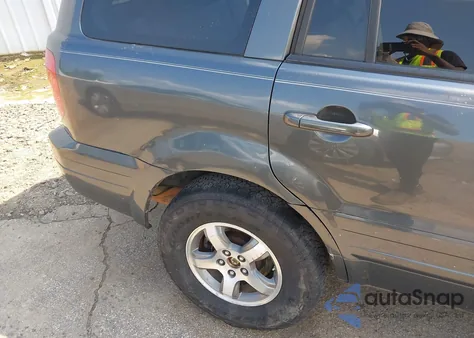 2003 Honda Pilot Ex-L из США, поврежденный, VIN 2HKYF18523H610187